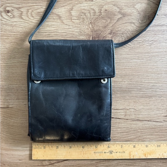Tusk Genuine Smooth Italian Leather Crossbody - Picture 3 of 10